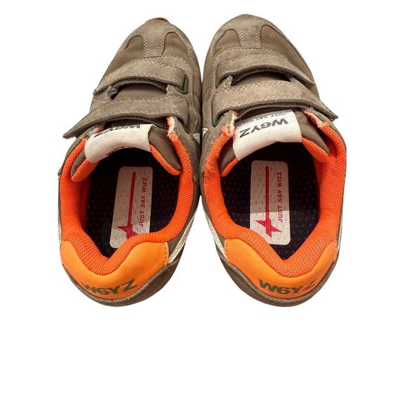 W6YZ Kids Khaki SAMOA VL Sneakers Shoes Size 1.5 - Picture 10 of 12